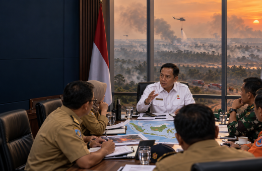 Mendagri Dorong Pemda Terdampak Karhutla Segera Gunakan Bantuan Anggaran Penanganan