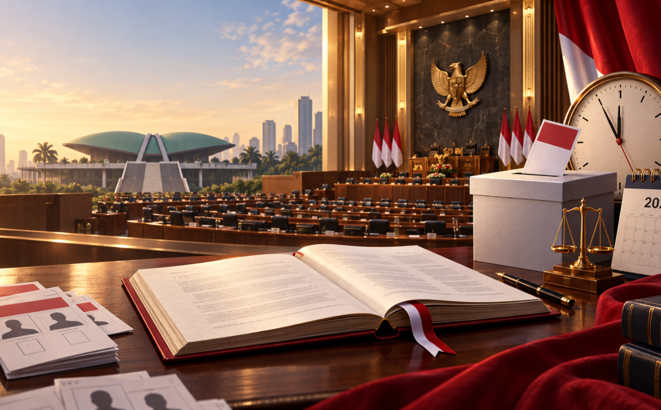 Kejar Tahapan Pemilu, DPR Patok Target RUU Pemilu Tuntas Awal 2027