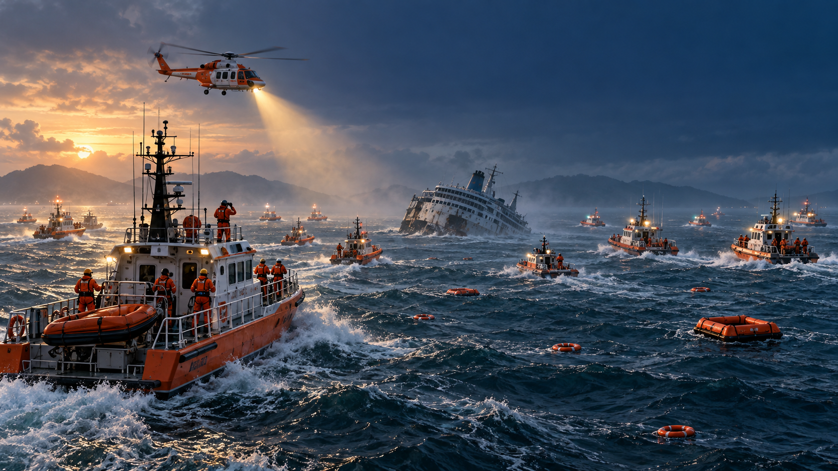 15 Armada SAR Dikerahkan Cari 130 Orang Korban Kapal Virgo