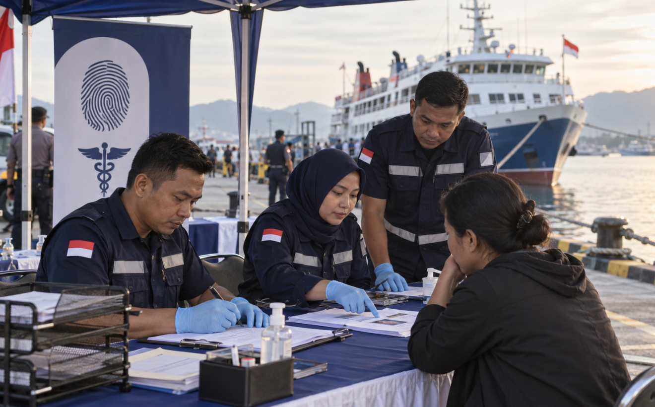 Polda Kalsel Buka Layanan Identifikasi Korban Kapal Virgo Transport