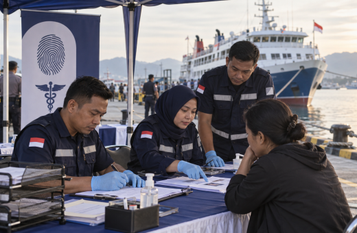 Polda Kalsel Buka Layanan Identifikasi Korban Kapal Virgo Transport