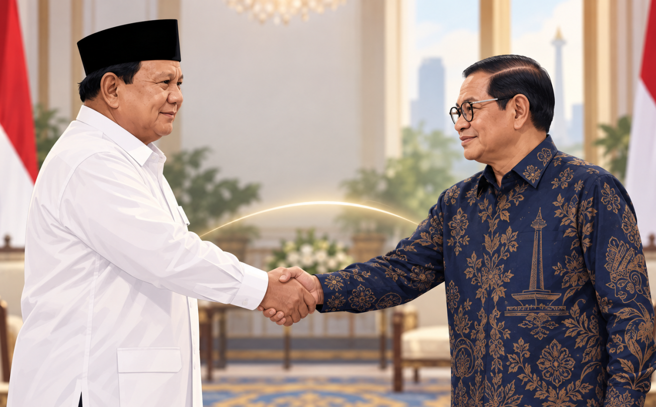 Prabowo: Saya dan Pramono Beda Partai, tapi Bisa Bekerja Sama