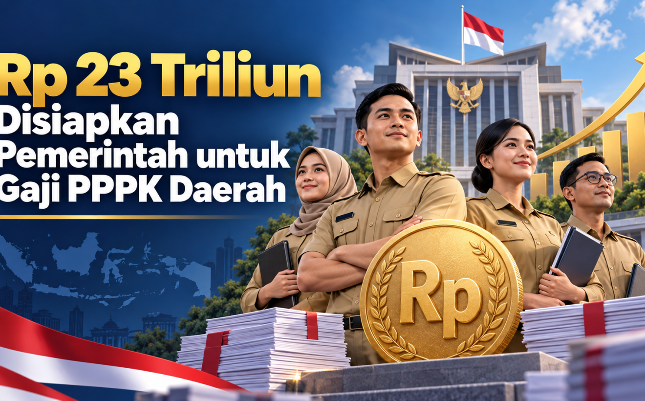 Rp 23 Triliun Disiapkan Pemerintah untuk Gaji PPPK Daerah