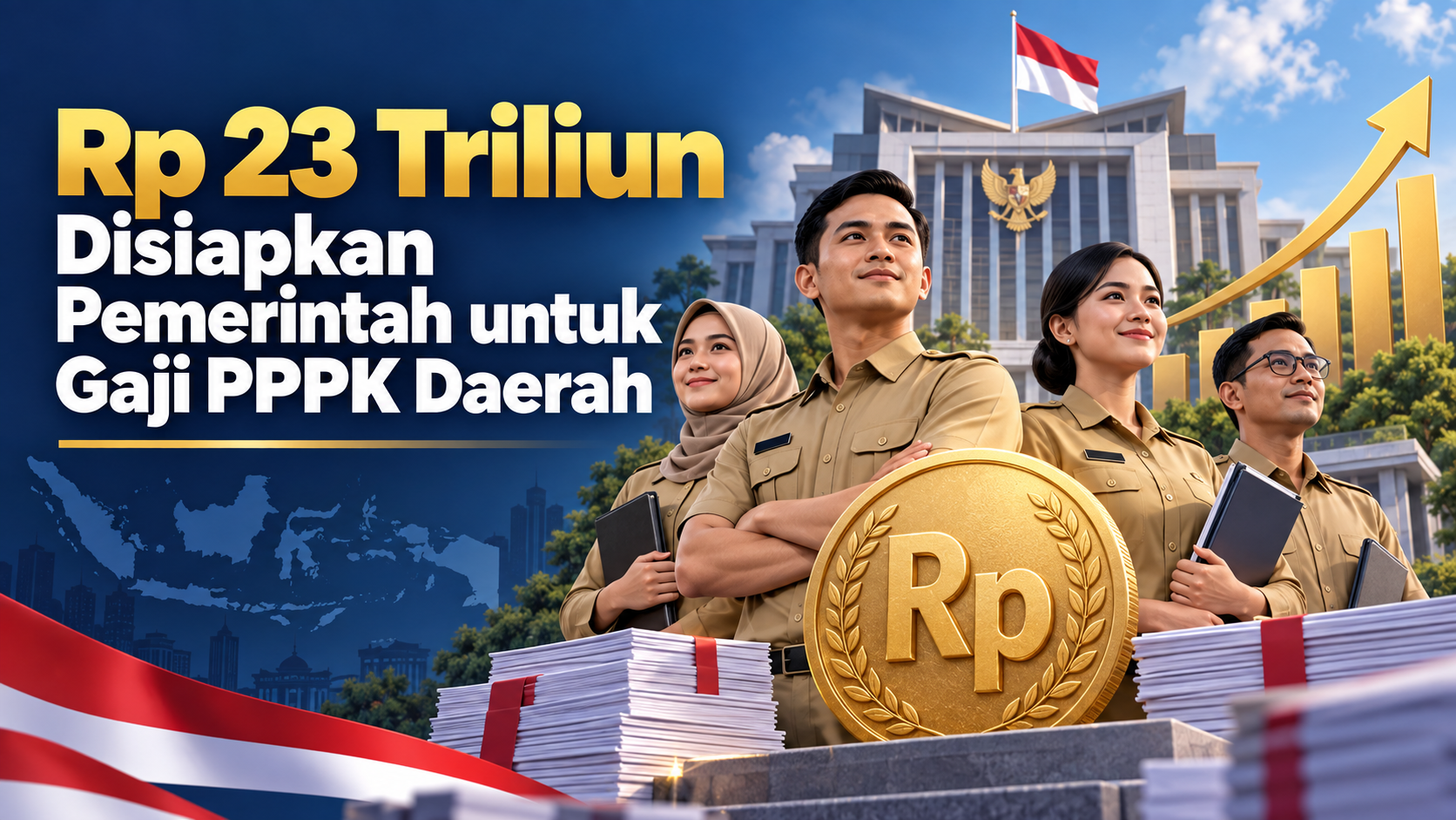 Rp 23 Triliun Disiapkan Pemerintah untuk Gaji PPPK Daerah