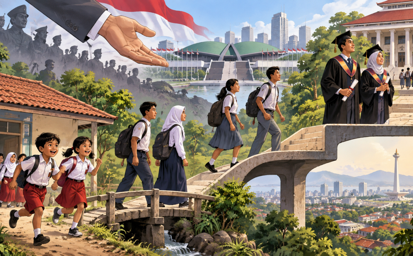 Prabowo Ingin Pendidikan SD hingga Universitas Gratis