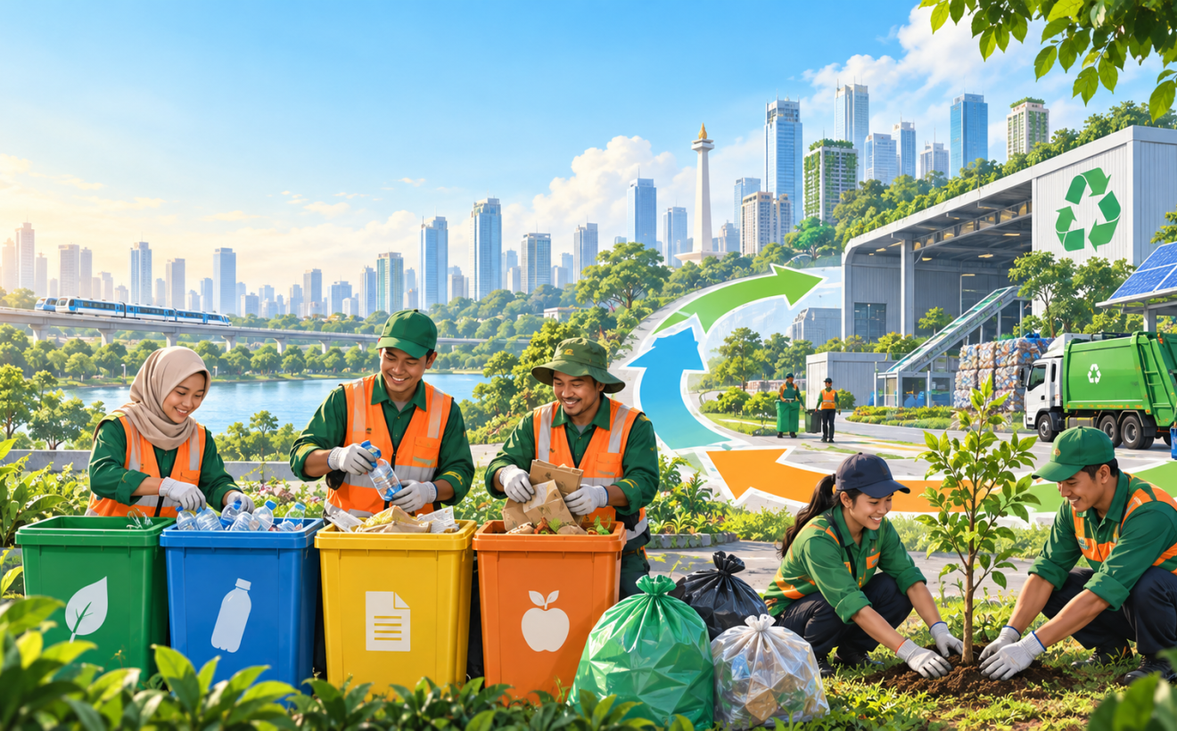 Target 100 Persen Sampah Terkelola pada 2029, Ini Strategi KLH