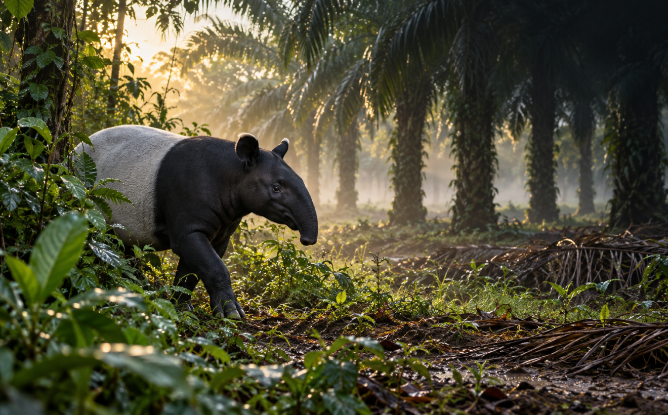 Misteri Penemuan Tapir di Kebun Sawit Mesuji