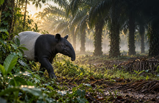 Misteri Penemuan Tapir di Kebun Sawit Mesuji