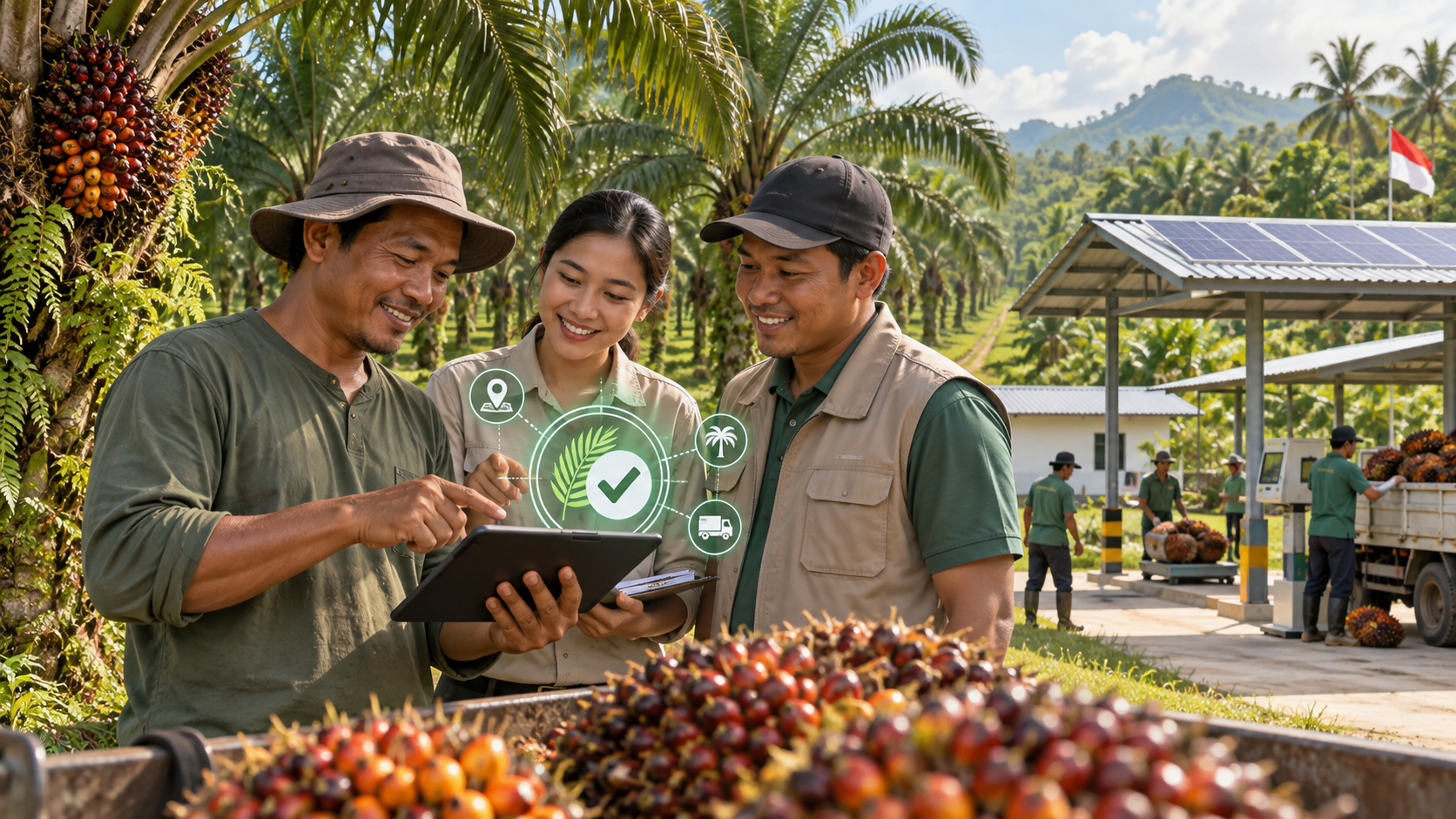 Petani Sawit Swadaya Dapat Dukungan Rantai Pasok Berkelanjutan