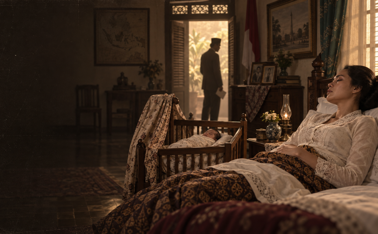 Kisah Fatmawati Lahirkan Guruh, Alami Pendarahan dan Tolak Nama dari Bung Karno