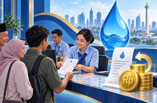 PAM Jaya Beri Kompensasi Rp 555 Juta ke 44.872 Pelanggan