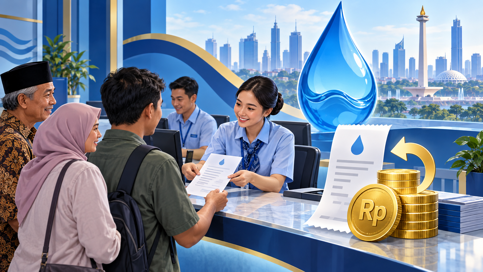 PAM Jaya Beri Kompensasi Rp 555 Juta ke 44.872 Pelanggan