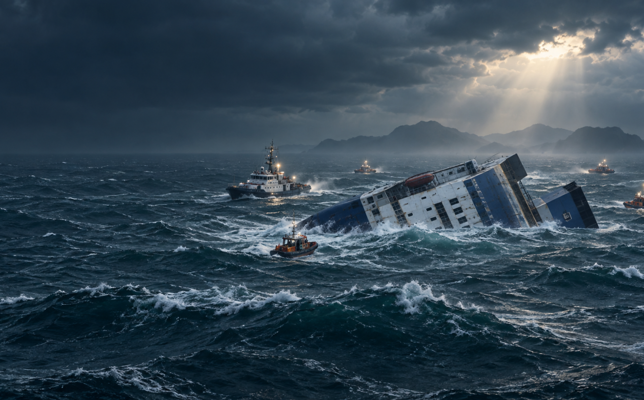 Fakta-Fakta KMP Virgo Transport 8 Terbalik dan Tenggelam di Laut Jawa