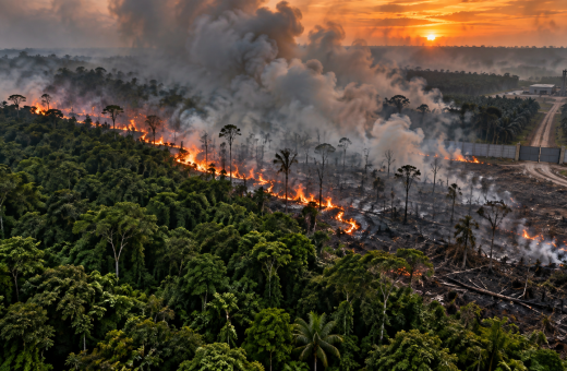 27 Ribu Hektare Terbakar, 50 Perusahaan Pembakar Hutan Disegel