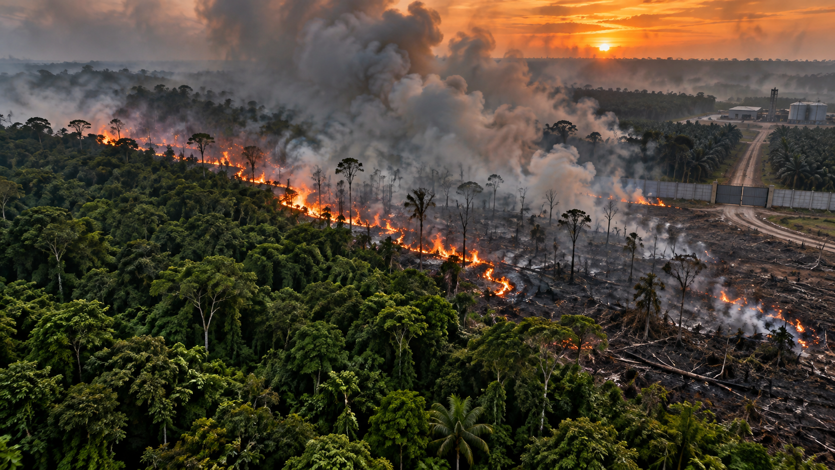 27 Ribu Hektare Terbakar, 50 Perusahaan Pembakar Hutan Disegel