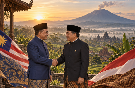Kedekatan Wakil PM Malaysia dengan Indonesia: Merapi hingga Bahasa Jawa