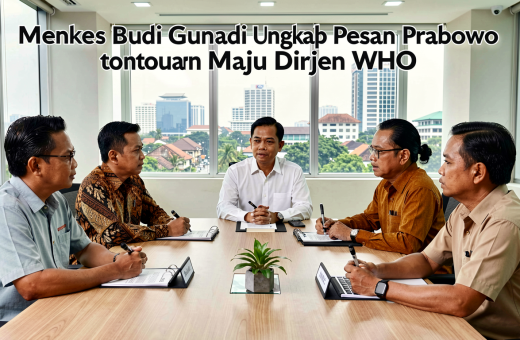 Menkes Budi Gunadi Ungkap Pesan Prabowo untuk Maju Dirjen WHO