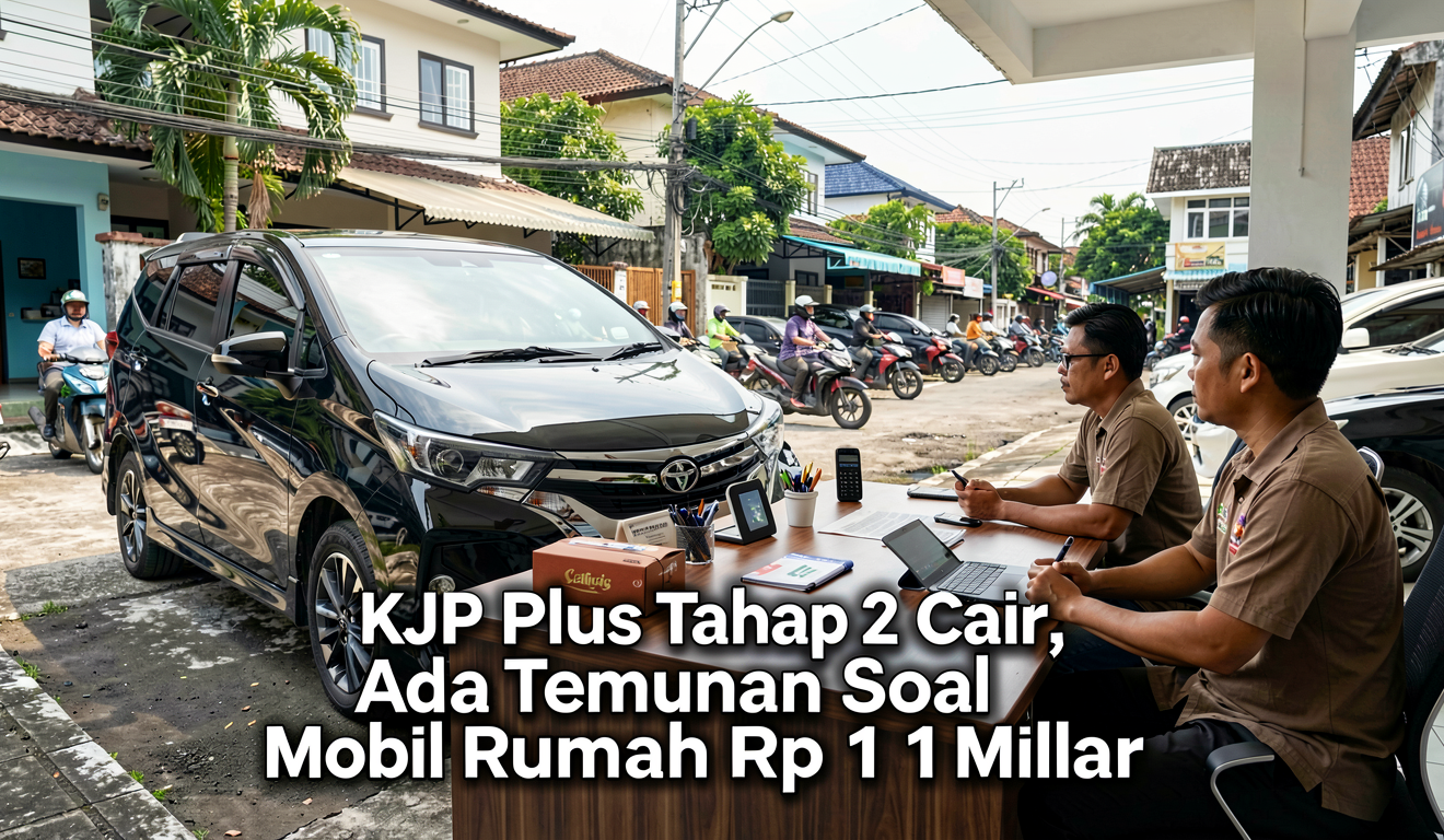KJP Plus Tahap 2 Cair, Ada Temuan Soal Mobil dan Rumah Rp 1 Miliar