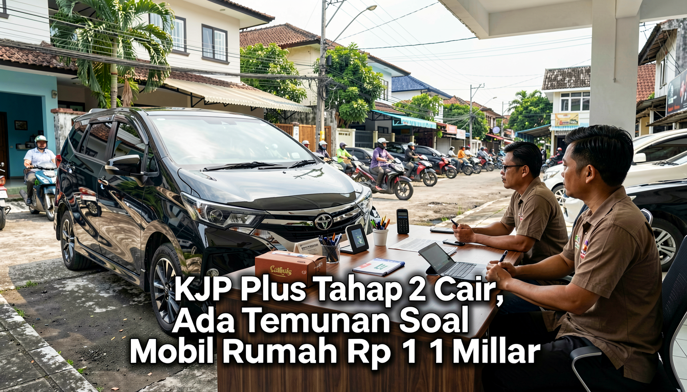 KJP Plus Tahap 2 Cair, Ada Temuan Soal Mobil dan Rumah Rp 1 Miliar