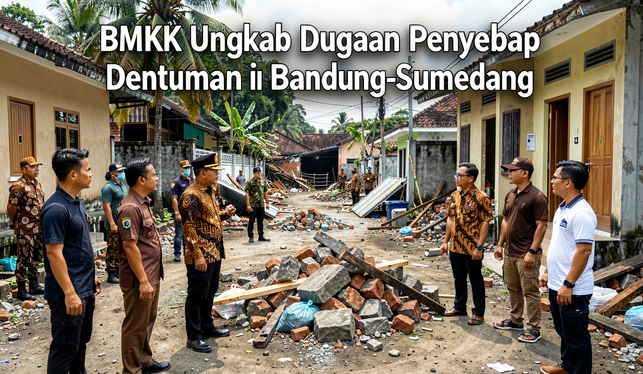 BMKG Ungkap Dugaan Penyebab Dentuman di Bandung-Sumedang