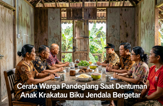 Cerita Warga Pandeglang Saat Dentuman Anak Krakatau Bikin Jendela Bergetar