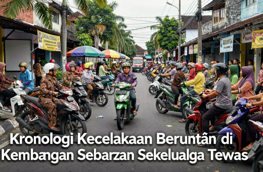 Kronologi Kecelakaan Beruntun di Kembangan Sebabkan Sekeluarga Tewas