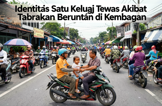 Identitas Satu Keluarga Tewas Akibat Tabrakan Beruntun di Kembangan