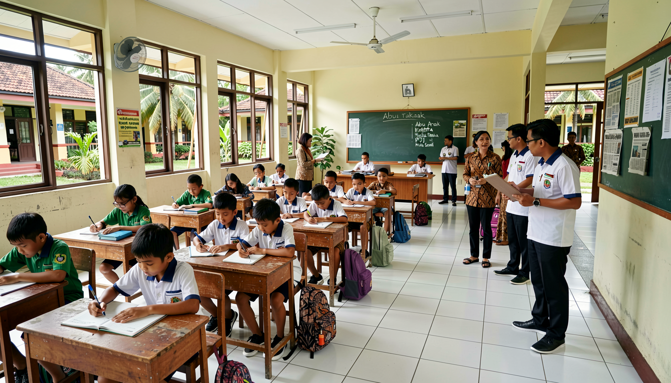 Abu Anak Krakatau Masuk Jakarta, Sekolah Terapkan PJJ Mulai Senin