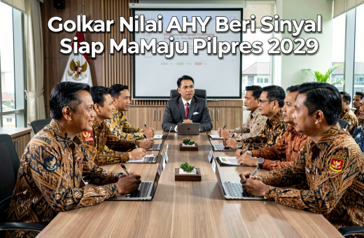 Golkar Nilai AHY Beri Sinyal Siap Maju Pilpres 2029