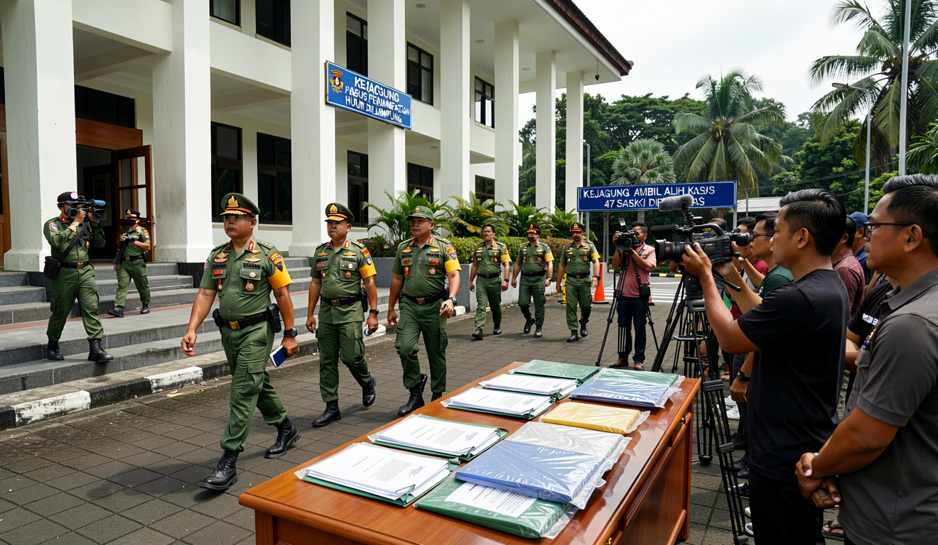 Kejagung Ambil Alih Kasus Pemanfaatan Hutan di Lampung, 47 Saksi Diperiksa