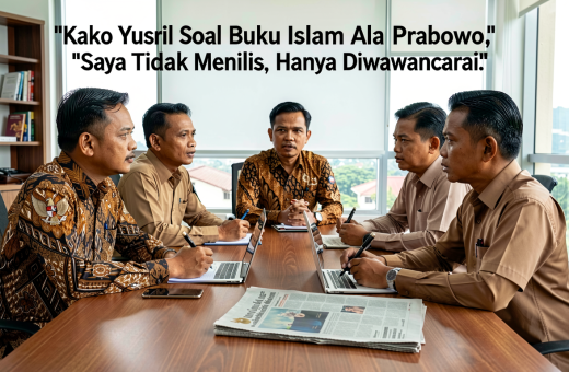Menko Yusril Soal Buku Islam Ala Prabowo, “Saya Tidak Menulis, Hanya Diwawancarai”