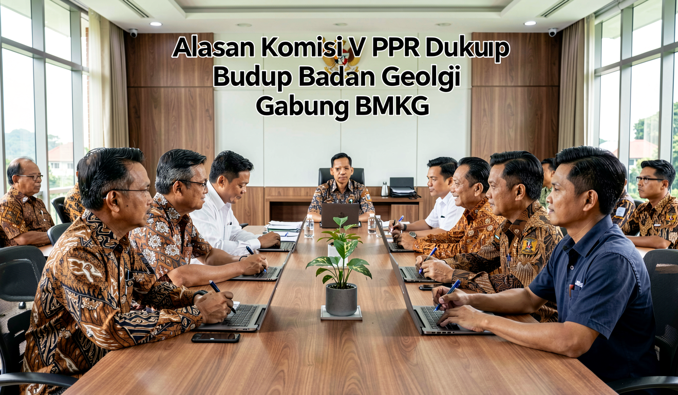 Alasan Komisi V DPR Dukung Badan Geologi Gabung BMKG