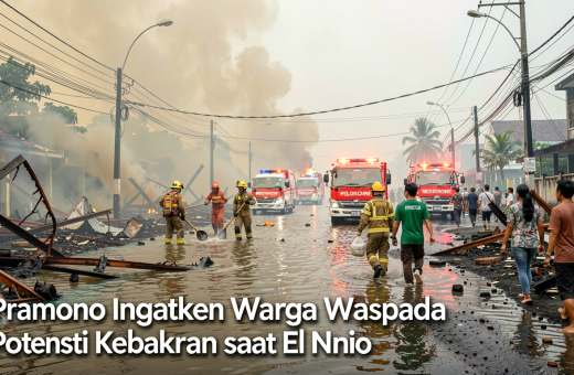 Pramono Ingatkan Warga Waspada Potensi Kebakaran saat El Nino