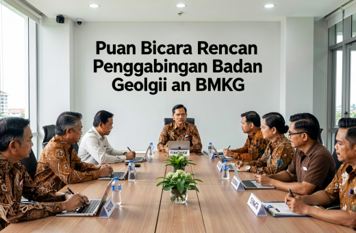 Puan Bicara Rencana Penggabungan Badan Geologi dan BMKG