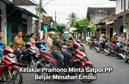Kelakar Pramono Minta Satpol PP Belajar Menahan Emosi