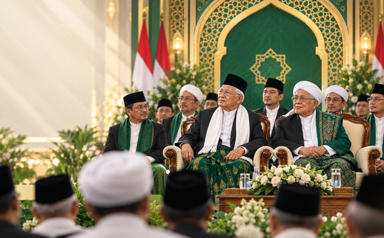 Susunan Pengurus PBNU 2026-2031, Jusuf Kalla-Ma’ruf Amin jadi Mustasyar